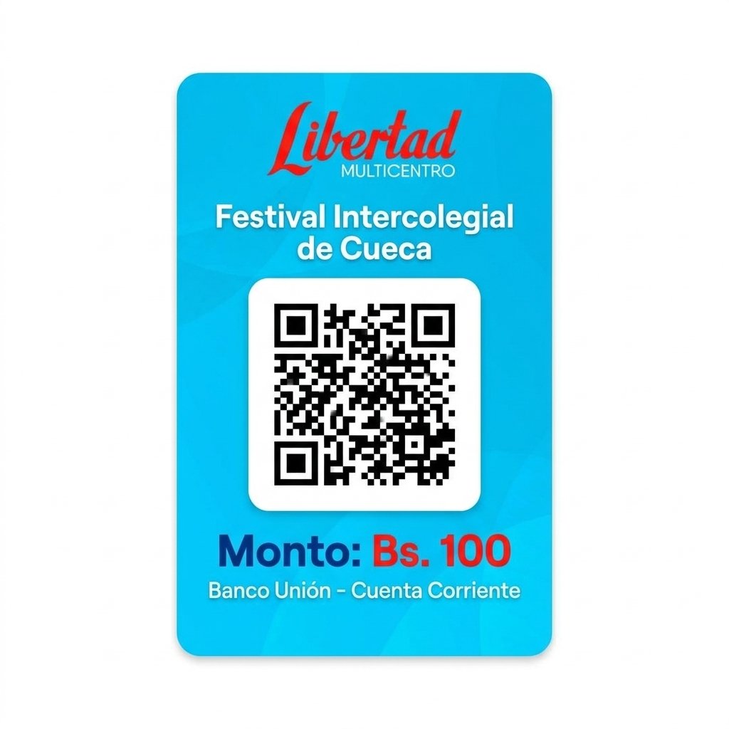 Código QR Bancario Oficial Libertad Multicentro
